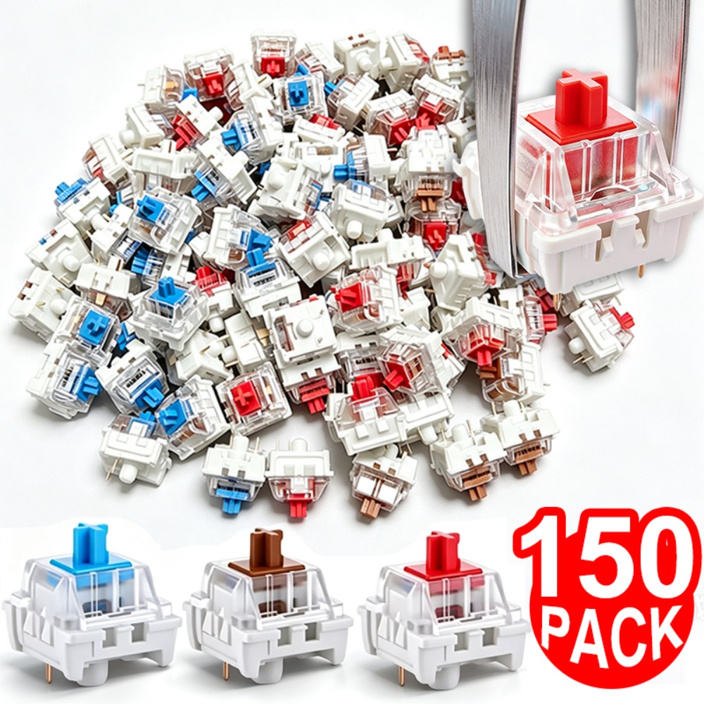 Gaming Keyboard Blue - 1-150 Stuks 3 Pin DIY Mechanische