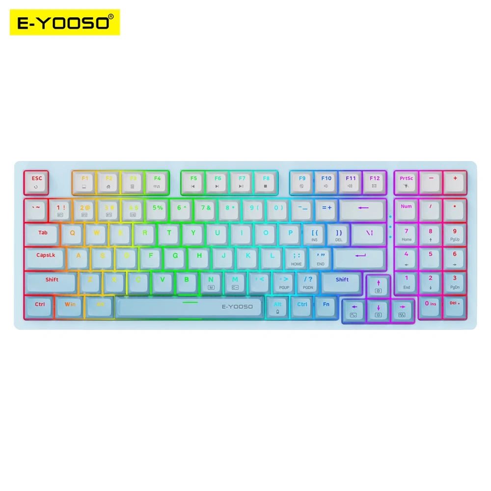 Gaming Keyboard E Yooso - E-YOOSO Z94 RGB Mechanisch Gaming Toetsenbord
