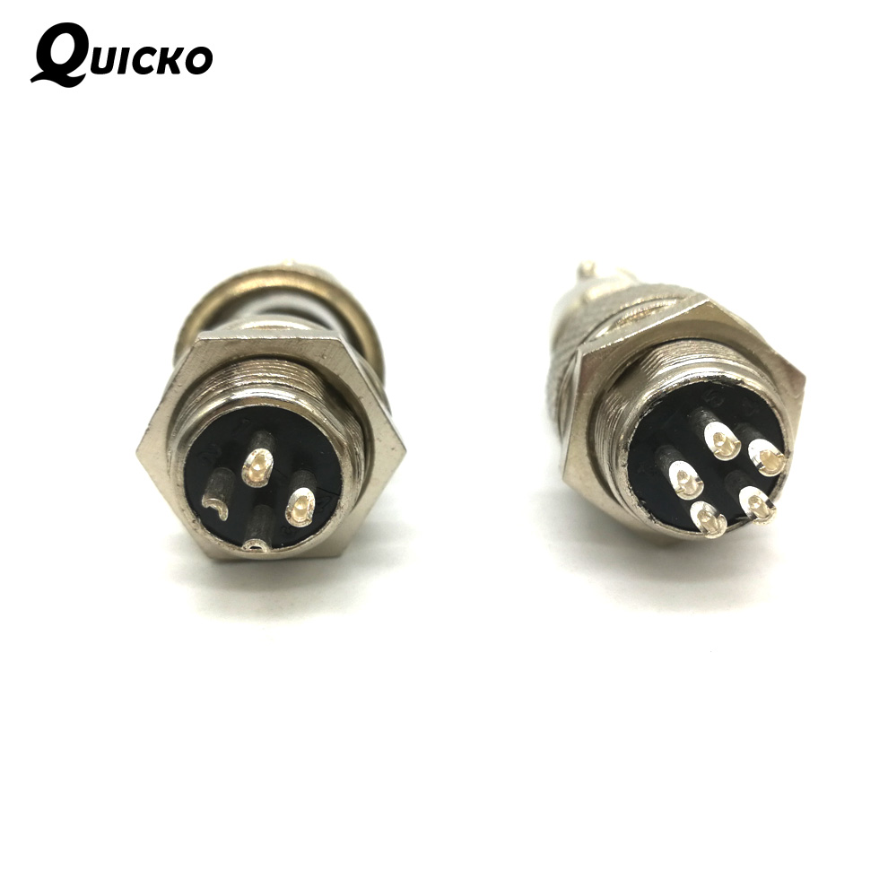 Aviator Connector Kit - Elektronische Tool Soldeerbout GX12-5 pins/GX12-4 pins