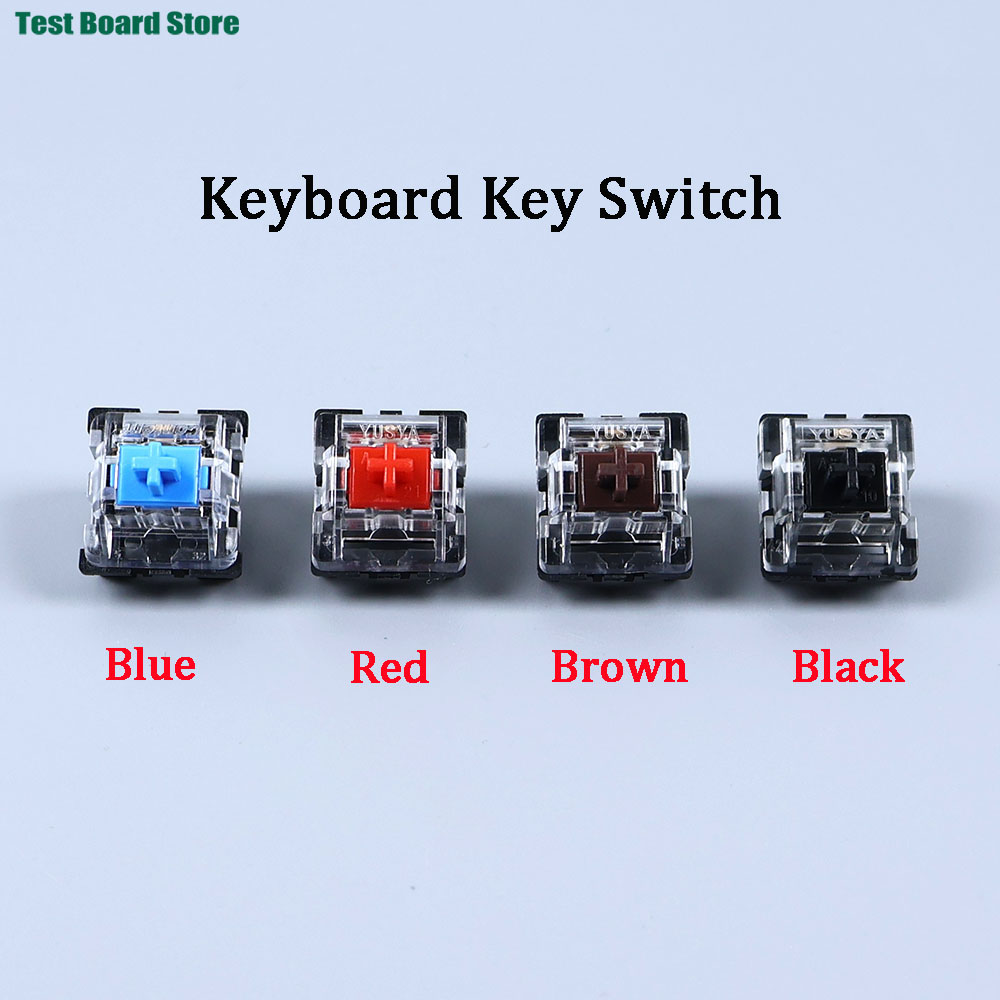 Gaming Keyboard Blue - 2-pins Clicky Lineaire Tactiele Stille Toetsenbordtoetsen