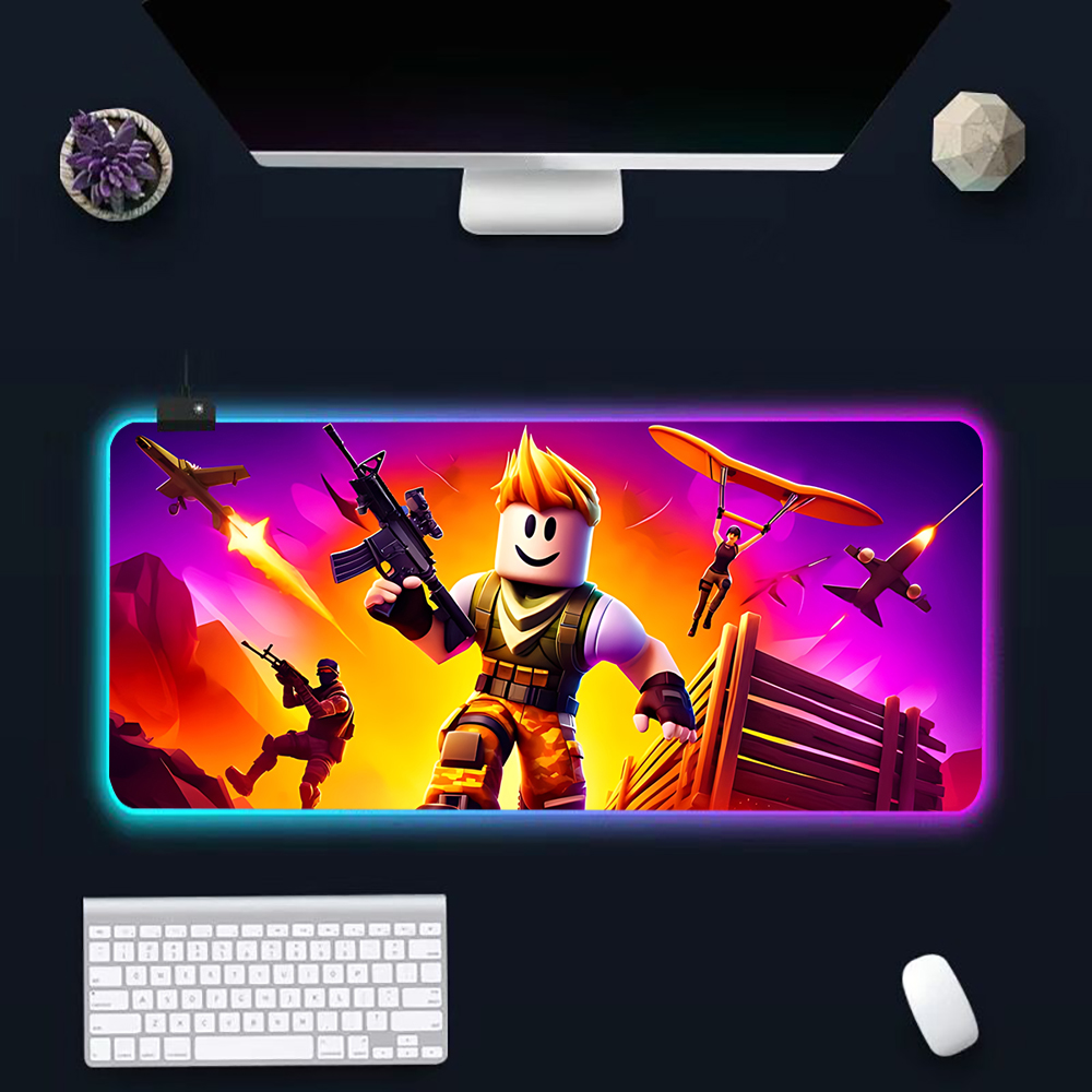 Gaming Keyboard No Rgb - Hot game R-robloxs Cartoon RGB Pc