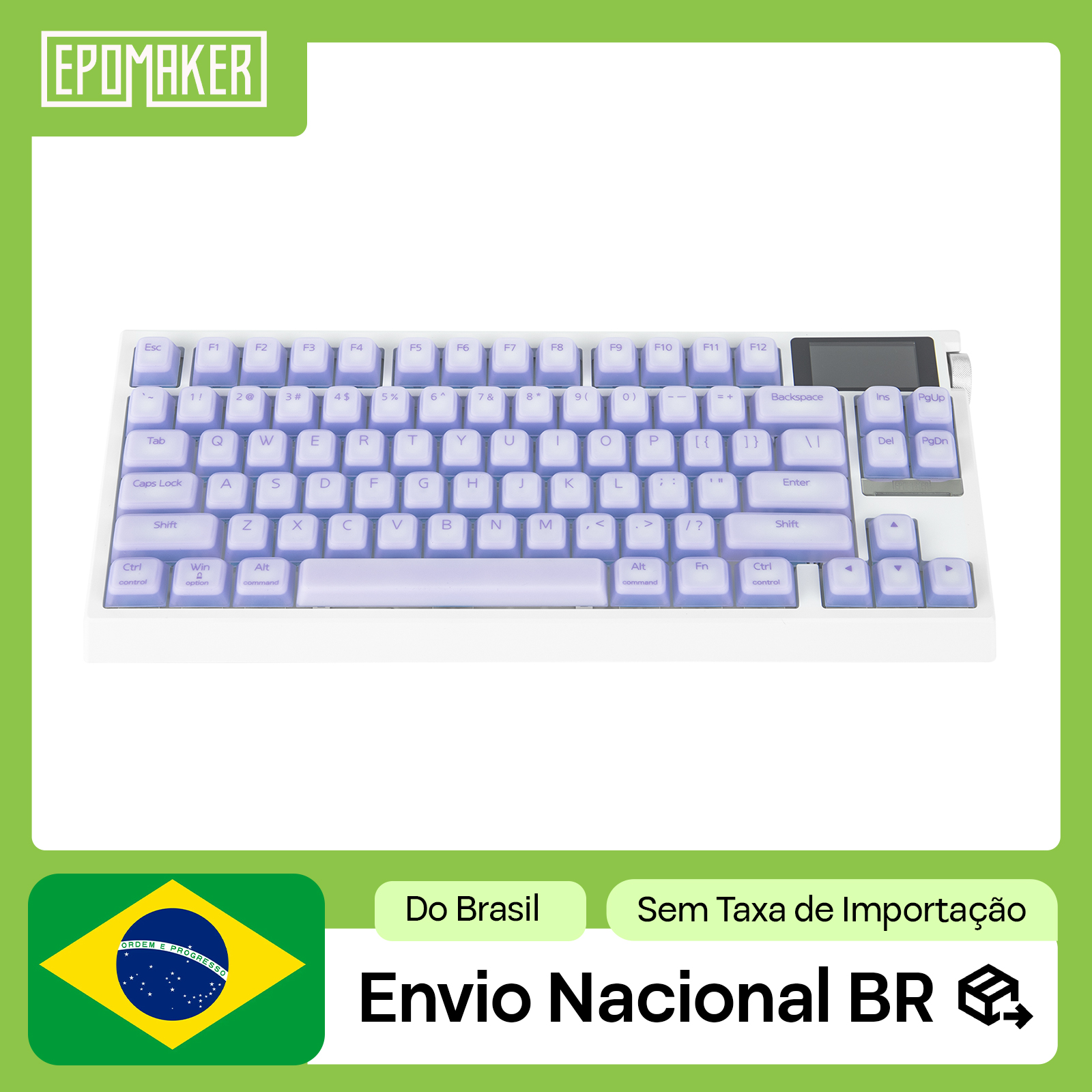 Keyboard Gaming Mac - EPOMAKER G84 PRO 80% QWERTY ANSI