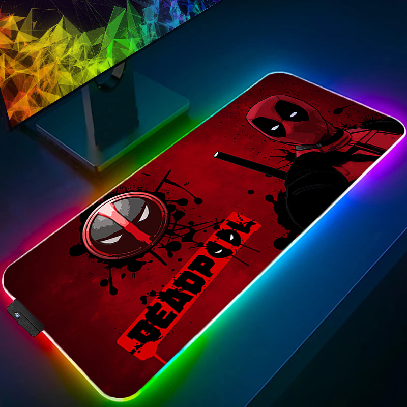 Gaming Keyboard No Rgb - LED-muismat Gaming Backlight Lock Edge Anime-accessoires