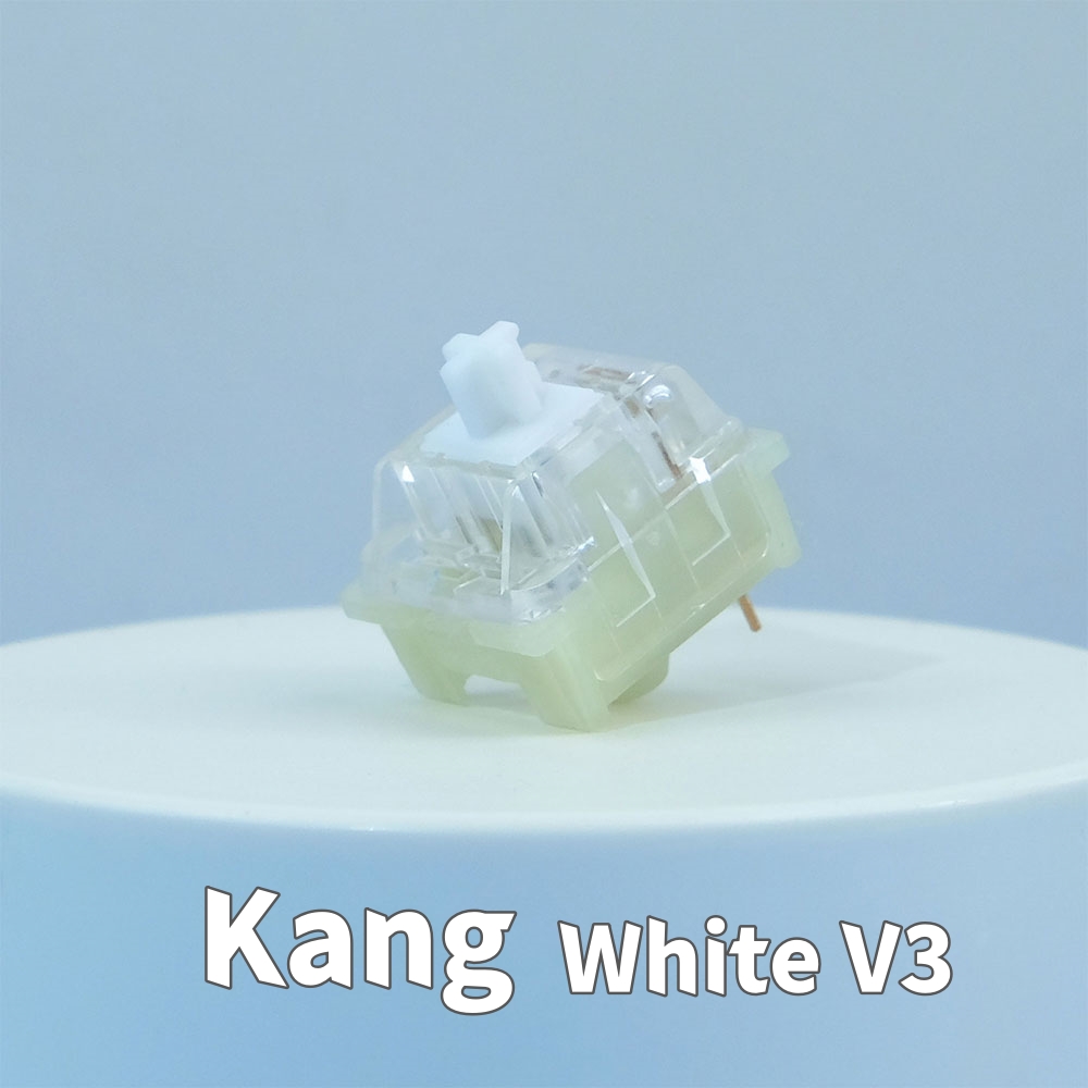 Gaming Keyboard No Rgb - Ktt Kang White V3 Schakelaars Mechanisch
