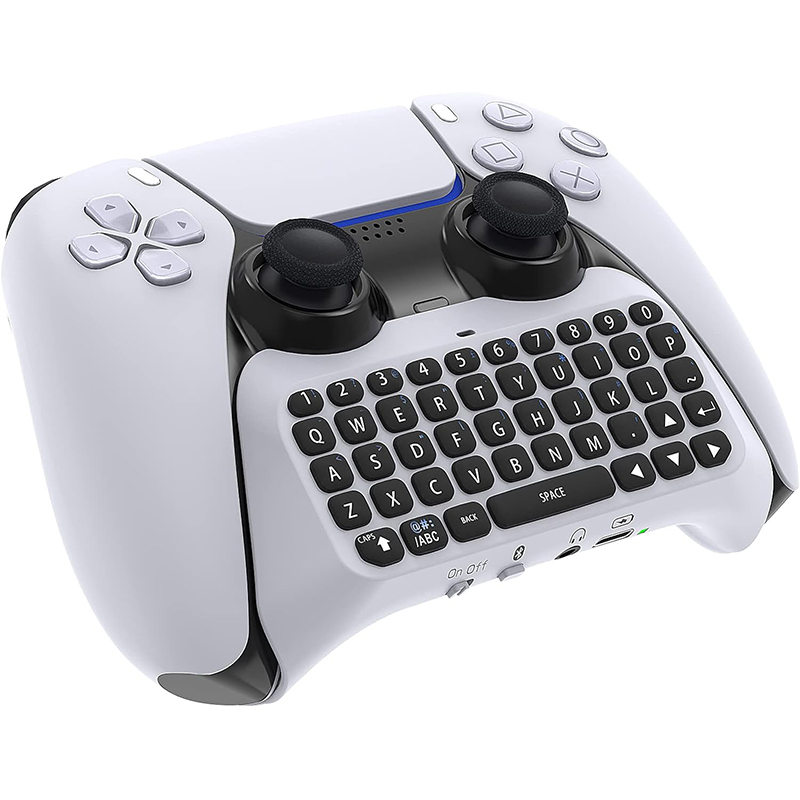 Gaming Keyboard Bluetooth - Voor Ps5 Controller, Bluetooth 3.0 Chatpad