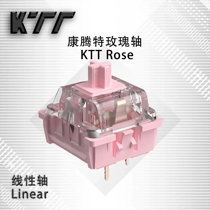 Keyboard Lube Kit - KTT Rose Switch Lineaire 63g 5-pins