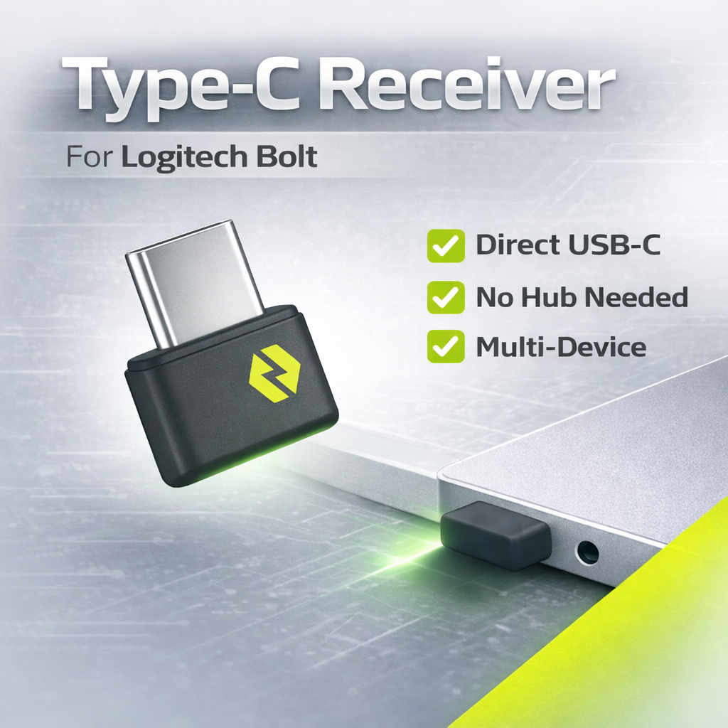 Gaming Keyboard Wireless - Draadloze adapter met dubbele interface voor