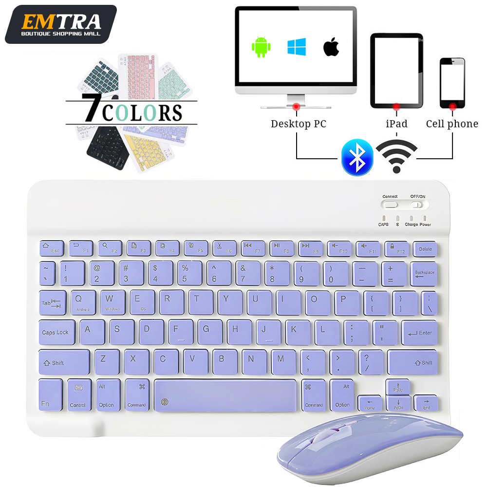 Gaming Keyboard Wireless - Mini draadloos toetsenbord Bluetooth-toetsenbord voor iPad