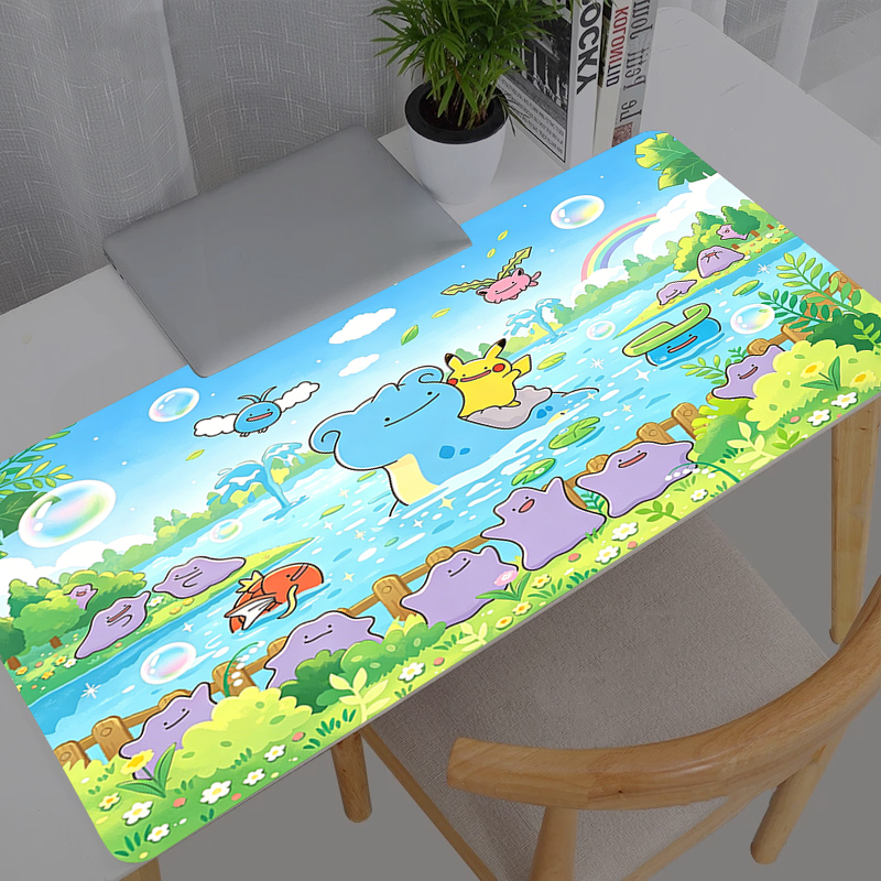 Gaming Keyboard Affordable - Muismat Pokemon Pikachu Anime Duurzaam Groot