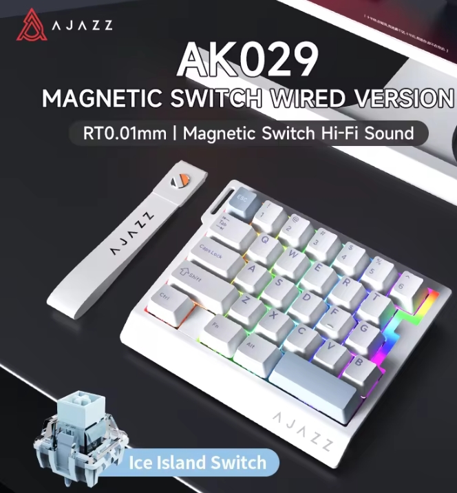 Gaming Keyboard No Rgb - AK029 Bedraad gamingtoetsenbord met één hand