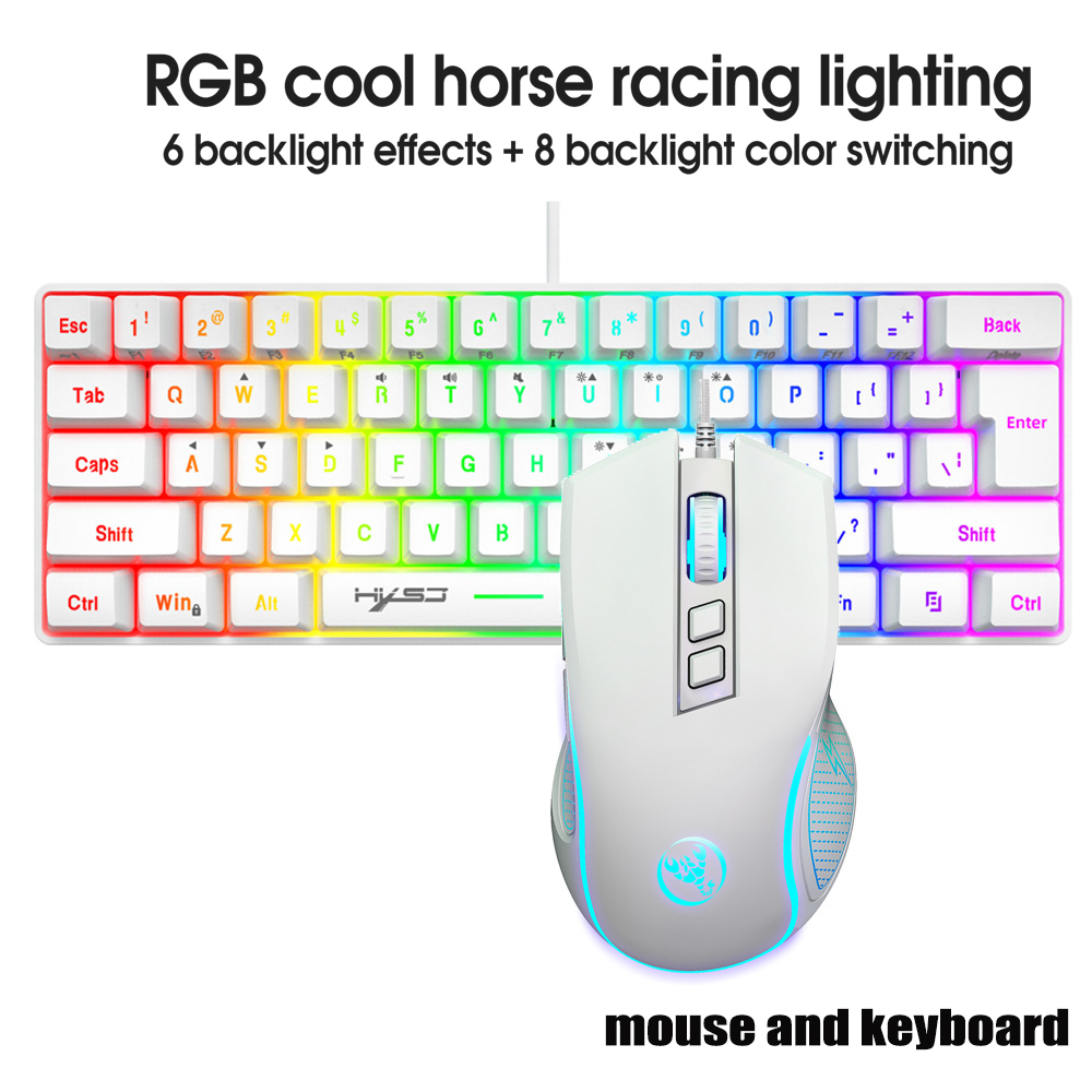 Gaming Keyboard And Mouse Set - Toetsenbord en muis sets, gamer toetsenborden