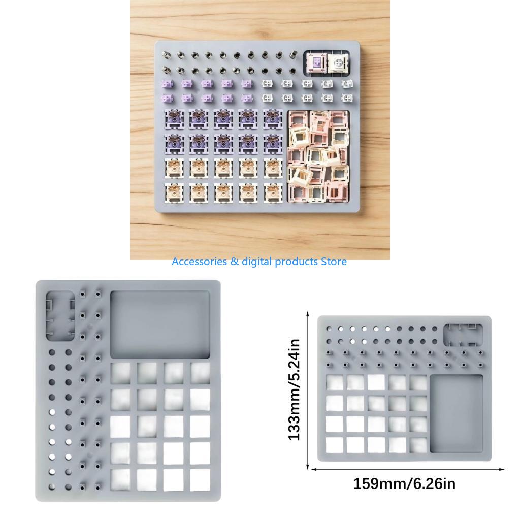 Keyboard Lube Kit - 77JD Efficiënt mechanisch toetsenbordsmeerstation voor Gateron