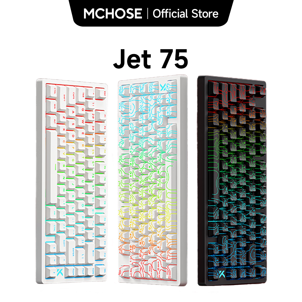 Gaming Keyboard Hot Swappable - MCHOSE Jet 75 magnetische schakelaar gamingtoetsenbord