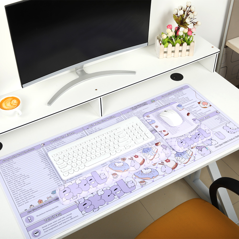 Gaming Keyboard And Mouse Set - Gaming Muismat Toetsenbord Polssteun En Polssteun