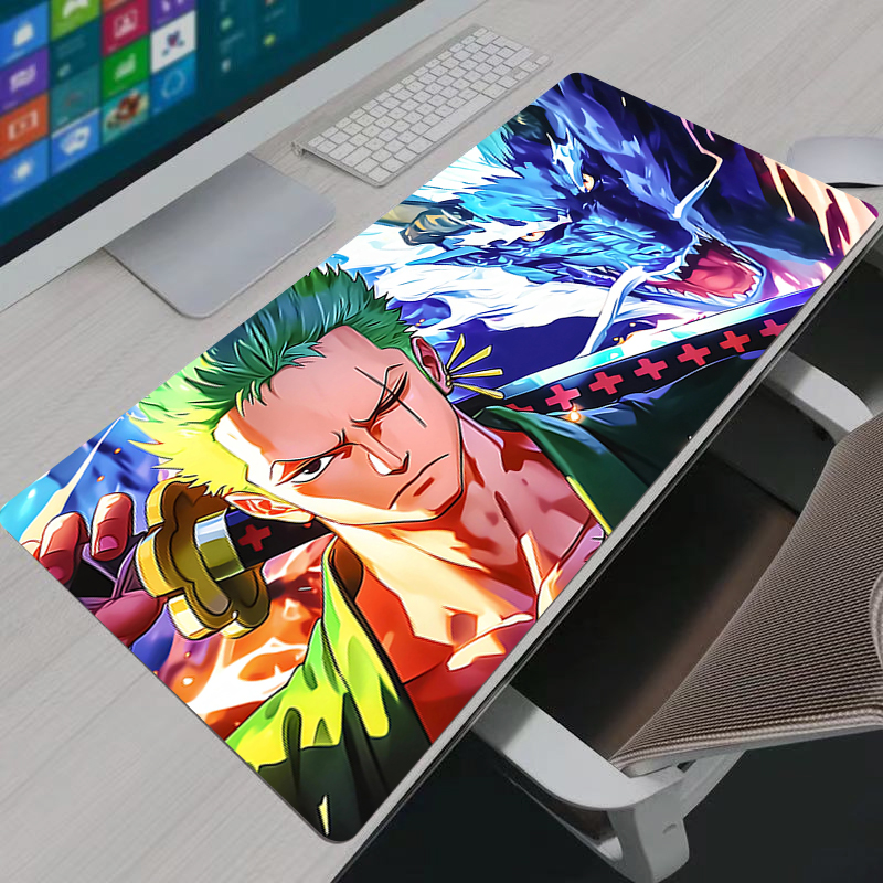 Gaming Keyboard Affordable - Muismat Notbook One Piece Zoro Grote