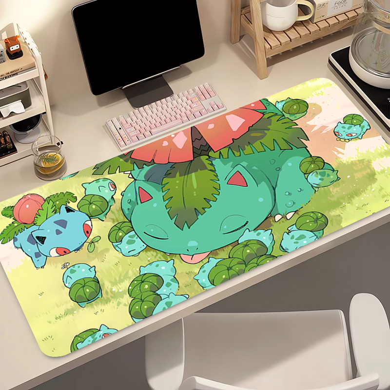 Gaming Keyboard High Ground - Anime Muismat Pokemon Bulbasaur Grote Gamer