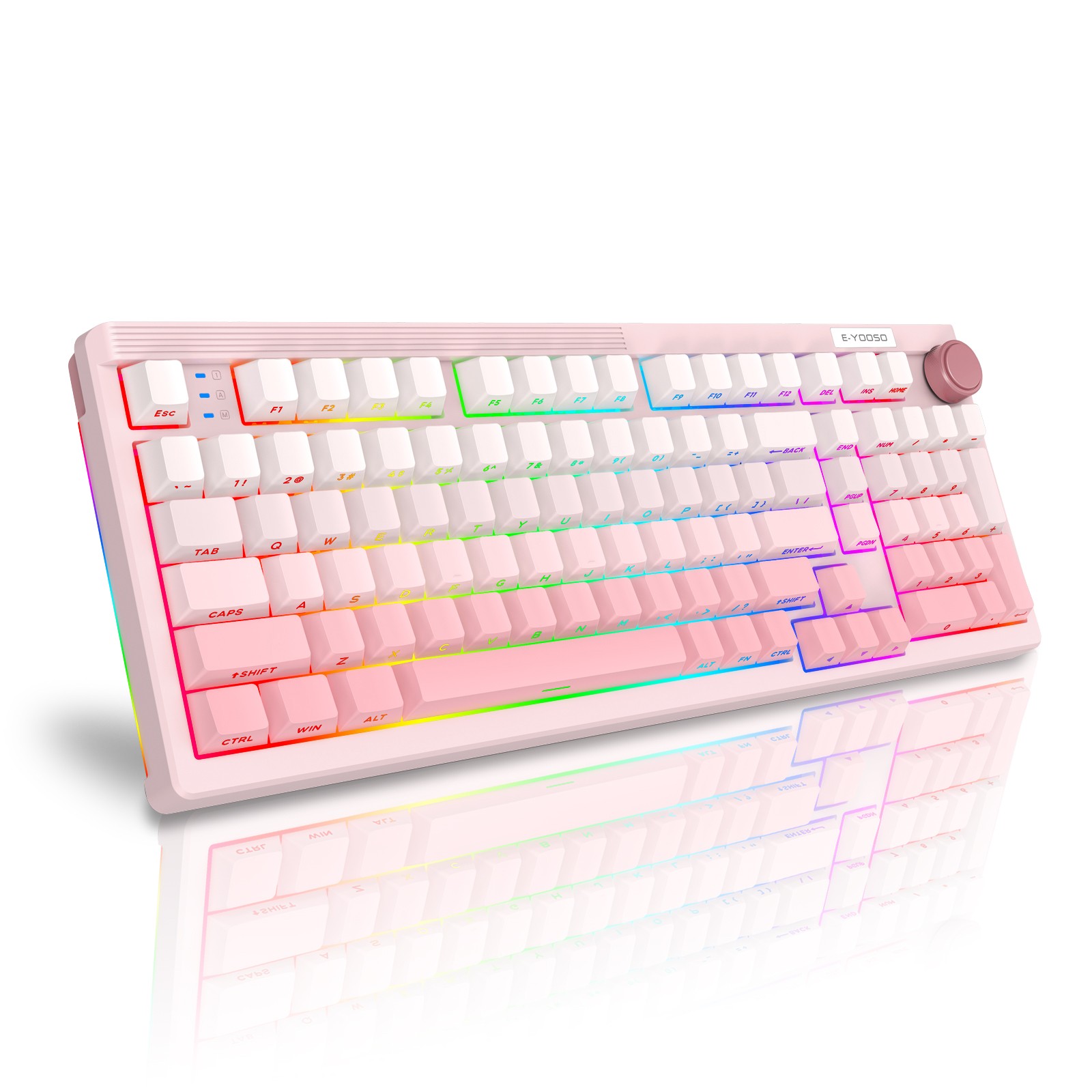 Gaming Keyboard E Yooso - E-YOOSO 98 toetsen mechanisch toetsenbord 3-modus