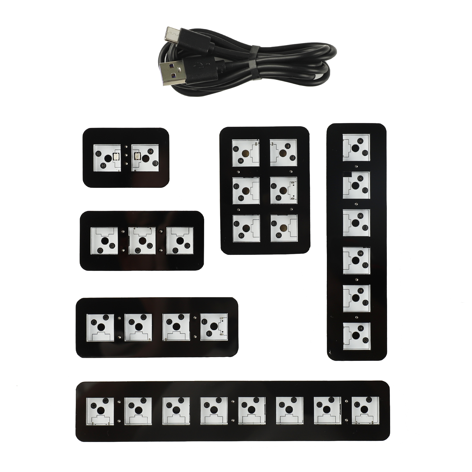 Gaming Keyboard Mini - 3 4 6 8 Toets Hotswap