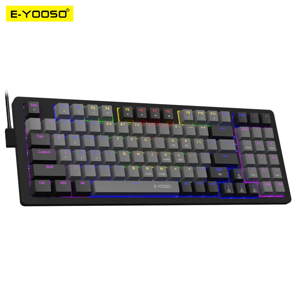 Gaming Keyboard E Yooso - E-YOOSO Z94 USB Mechanisch Gaming Toetsenbord