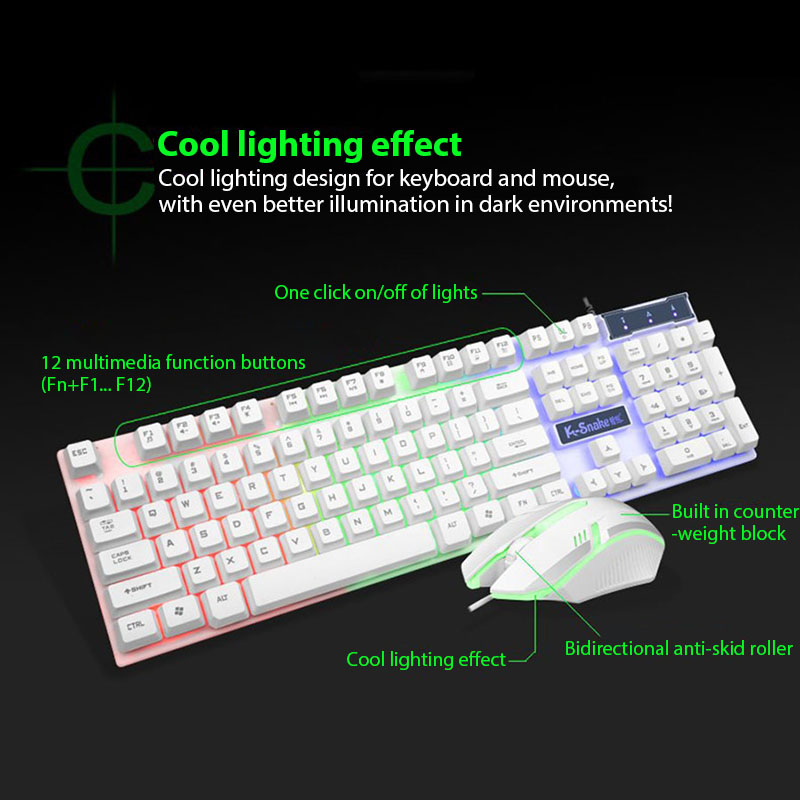 KM320 toetsenbord- en muisset  - Gaming Keyboard And Mouse Set recensie en prijs