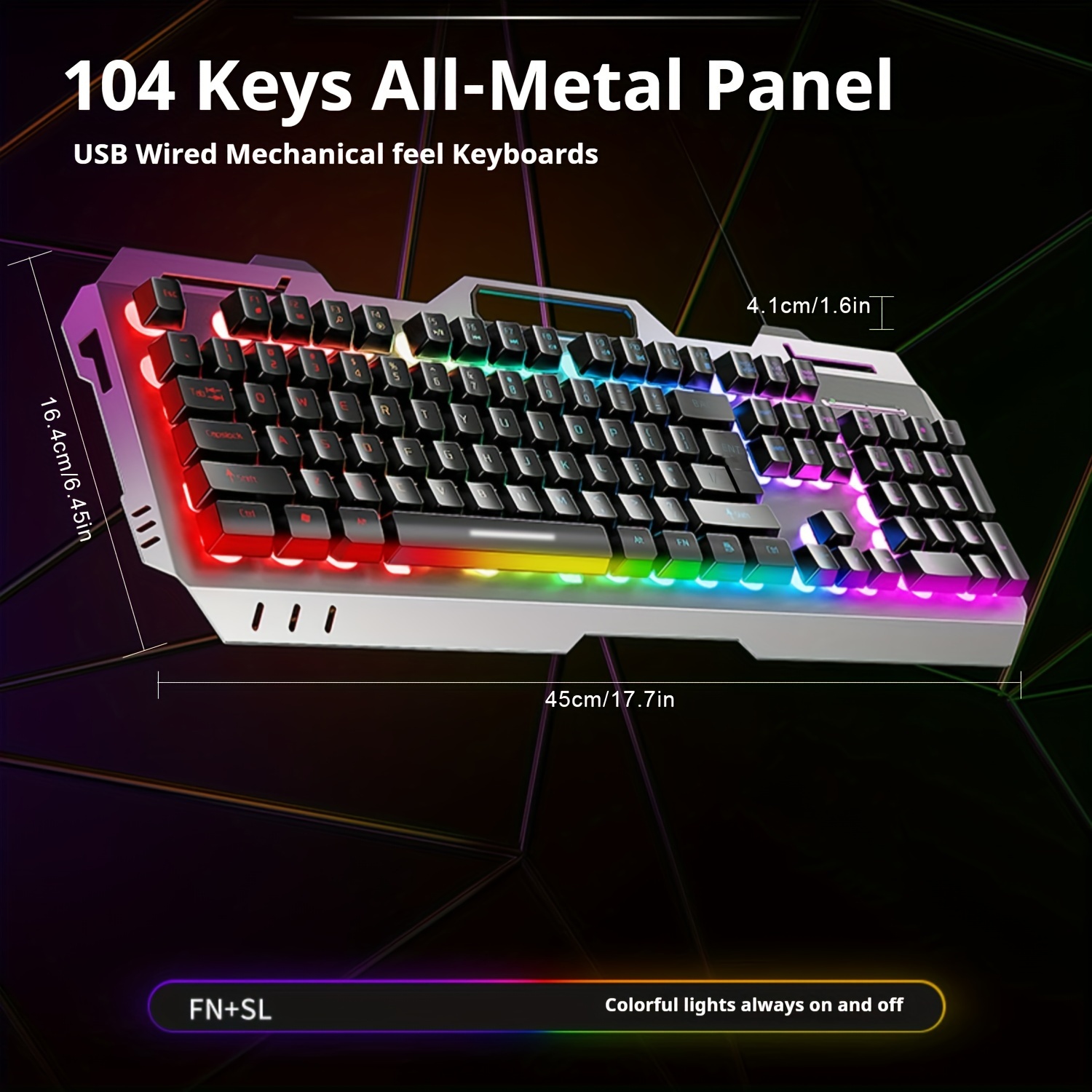 EWEADN GX80Z Gaming-membraanto - Gaming Keyboard And Mouse Set recensie en prijs