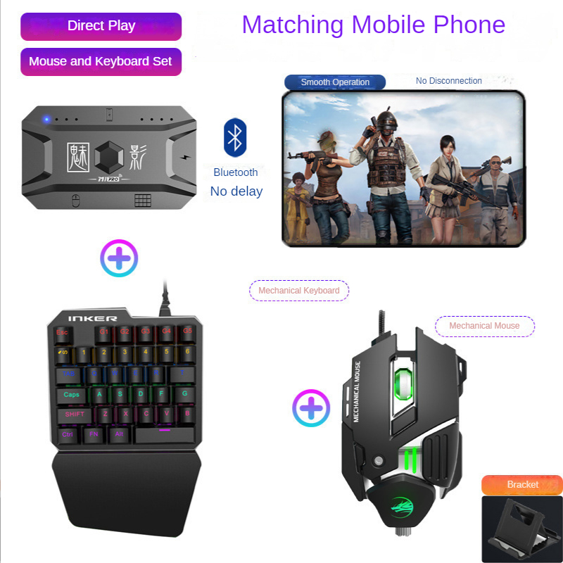 M1 Pro Gamepad Mobiele Telefoo - Gaming Keyboard Mouse And Headset Combo recensie en prijs