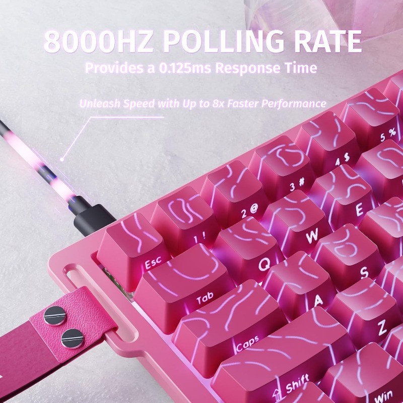 ATTACK SHARK X68 HE 8000Hz Rap - Keyboard Gaming Mac recensie en prijs