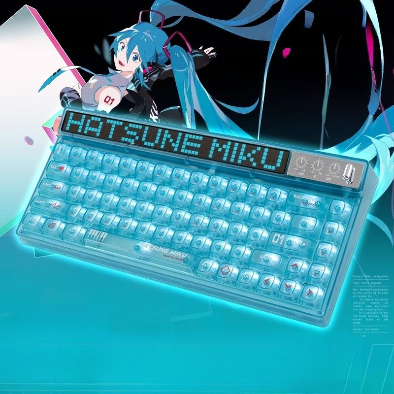 Anime Hatsune Miku-serie Mecha - Gaming Keyboard Wireless recensie en prijs