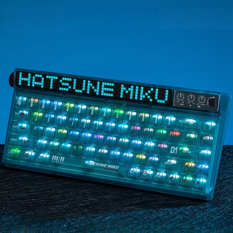 Anime Hatsune Miku-serie Mecha - Gaming Keyboard Wireless recensie en prijs