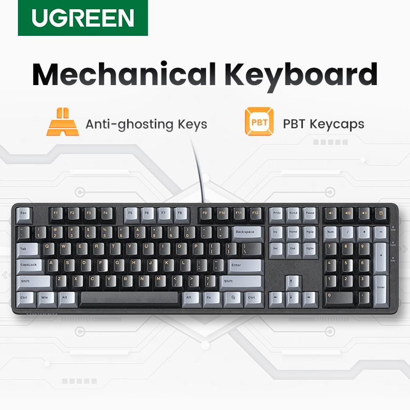 Ugreen Mechanisch Toetsenbord  - Keyboard Gaming Mac recensie en prijs