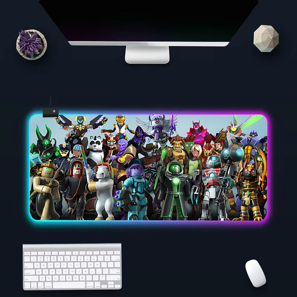 Hot game R-robloxs Cartoon RGB - Gaming Keyboard No Rgb recensie en prijs
