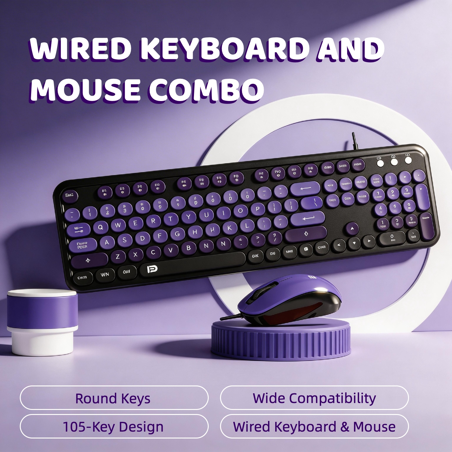 Esthetische typewriter-toetsen - Keyboard Gaming Mac recensie en prijs