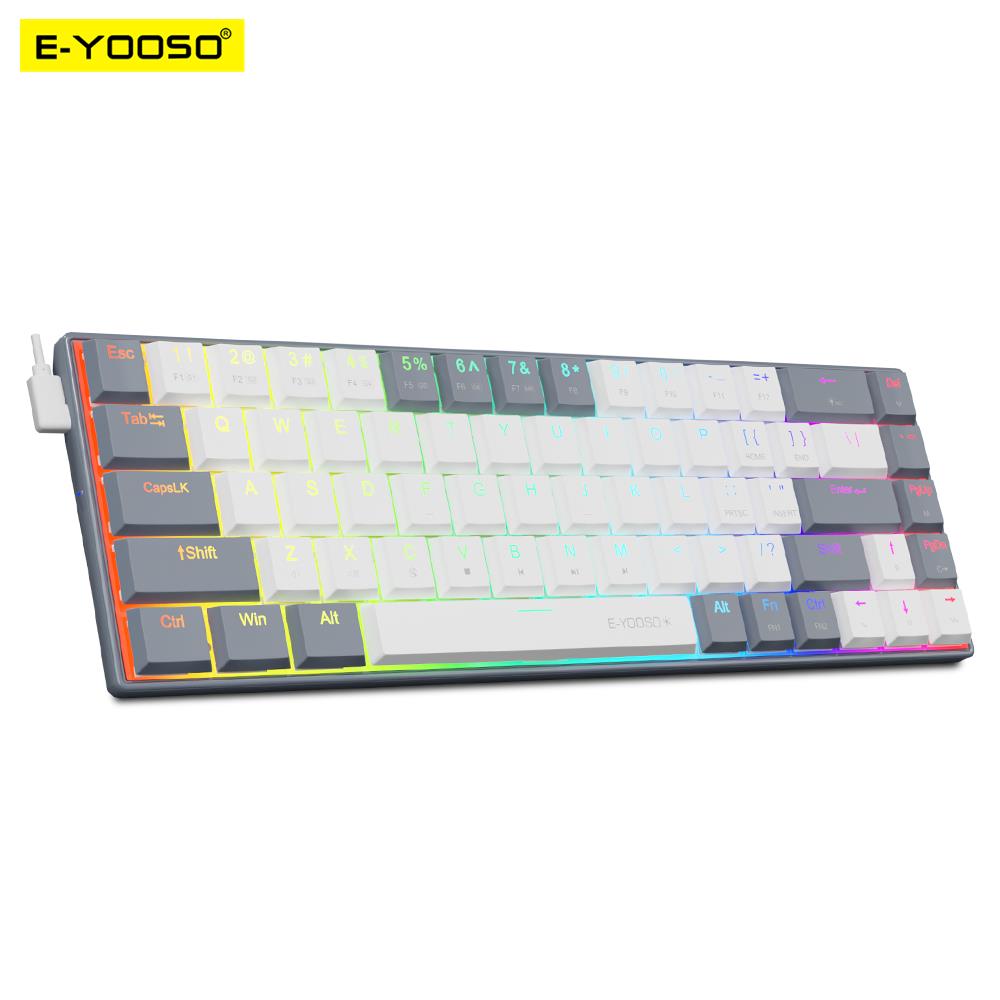 E-YOOSO A68 RGB Mini Slim USB  - Gaming Keyboard E Yooso recensie en prijs
