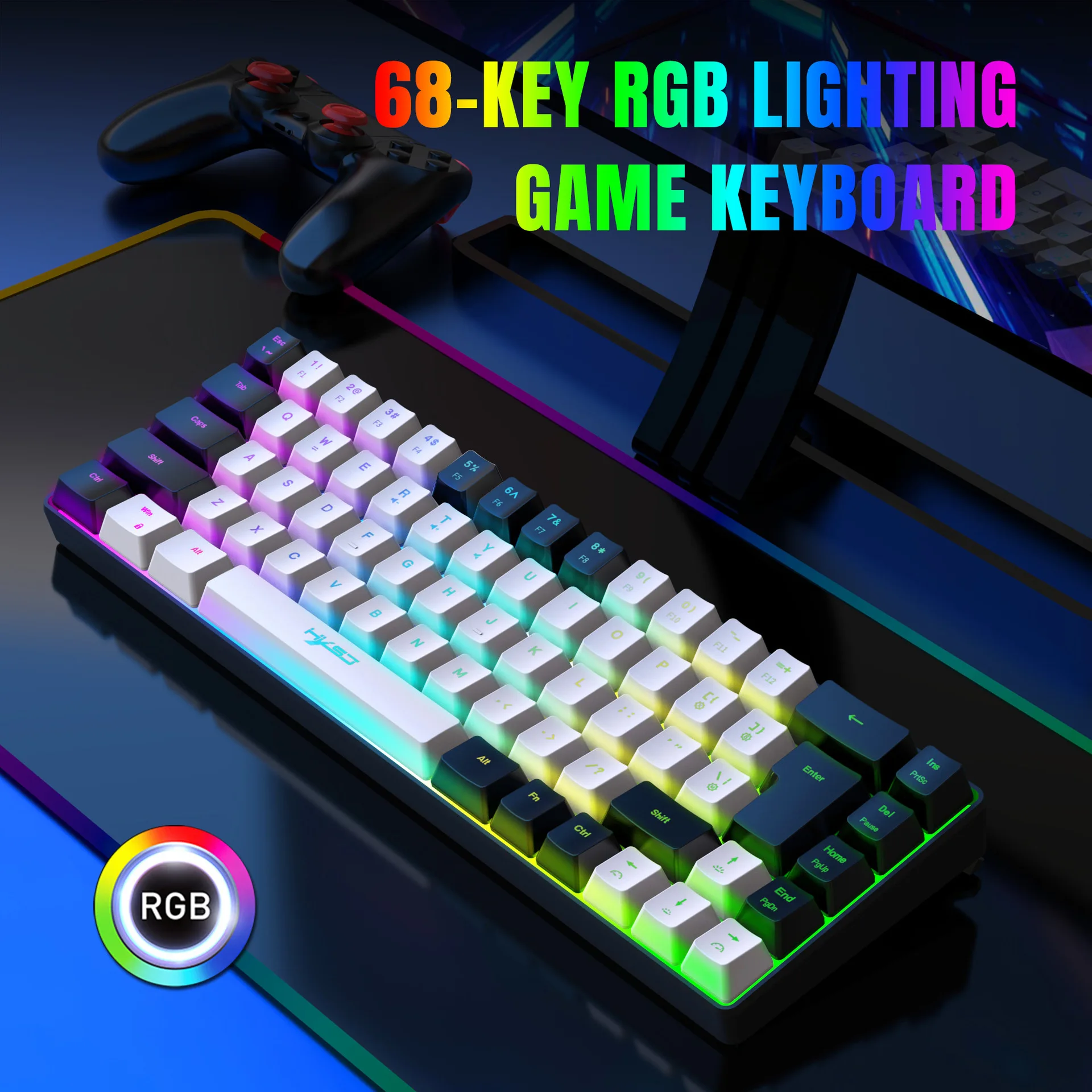 Toetsenbord- en muiscombo met  - Gaming Keyboard And Mouse Set recensie en prijs
