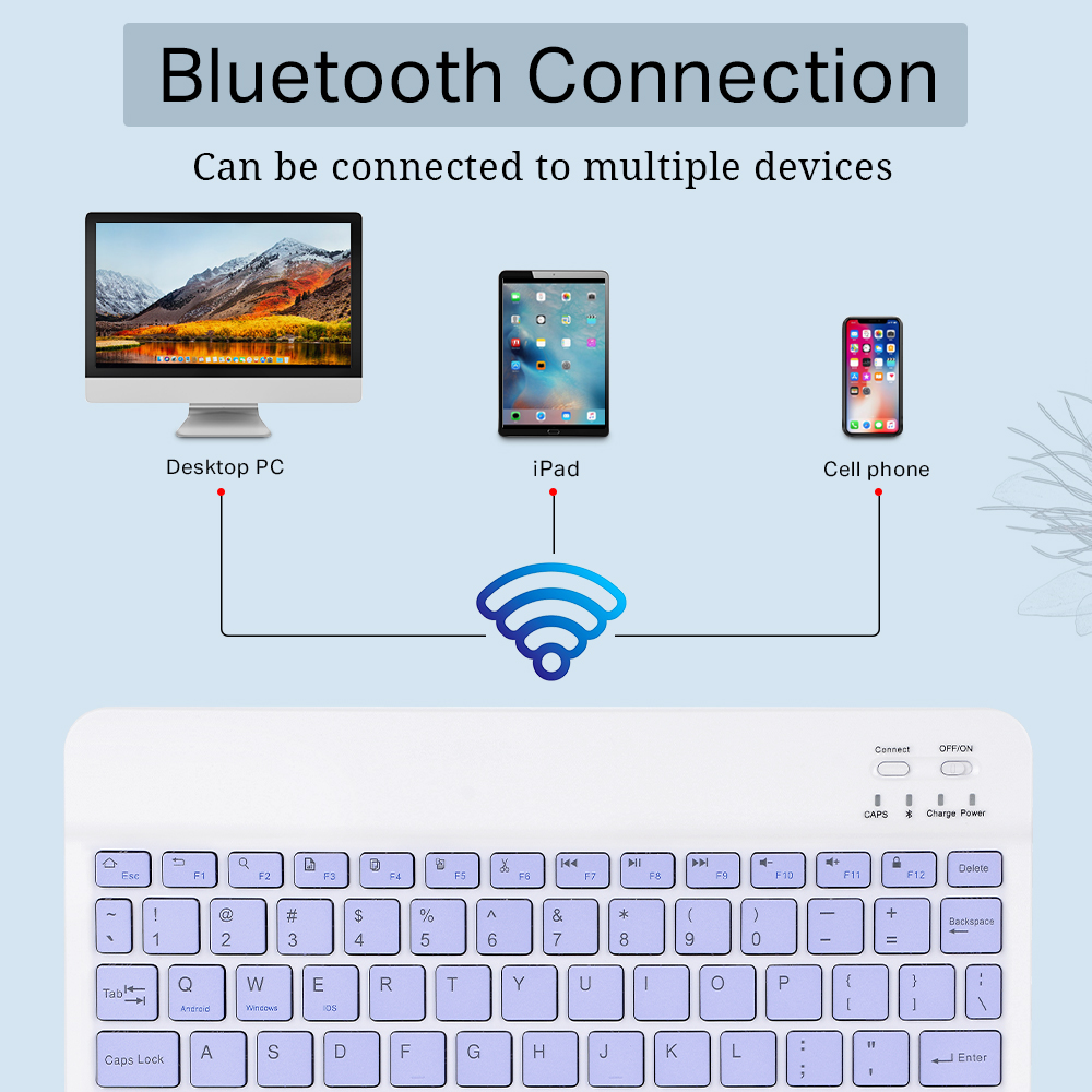 Mini draadloos toetsenbord Blu - Gaming Keyboard Wireless recensie en prijs
