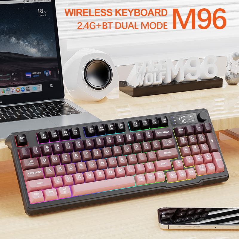 M96 FREEWOLF Multi-Device Gami - Keyboard Gaming Mac recensie en prijs