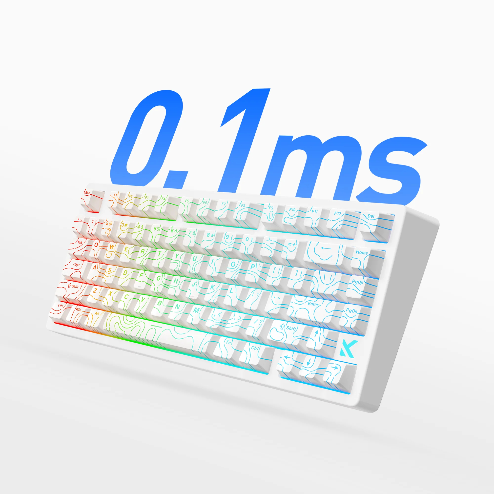 MCHOSE Jet 75 magnetische scha - Gaming Keyboard Hot Swappable recensie en prijs