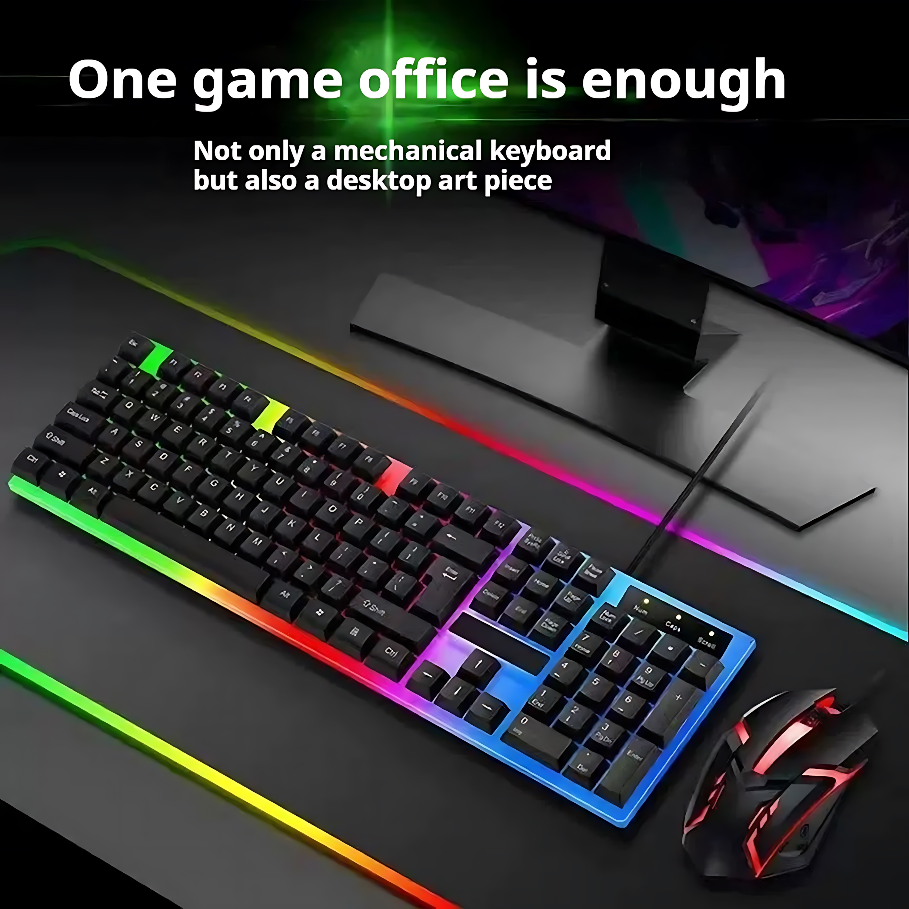 Bedraad toetsenbord en muis me - Gaming Keyboard Mouse And Headset Combo recensie en prijs