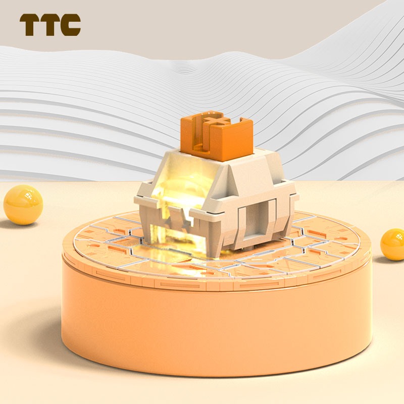 TTC Flame Orange lineaire scha - Gaming Keyboard Hot Swappable recensie en prijs