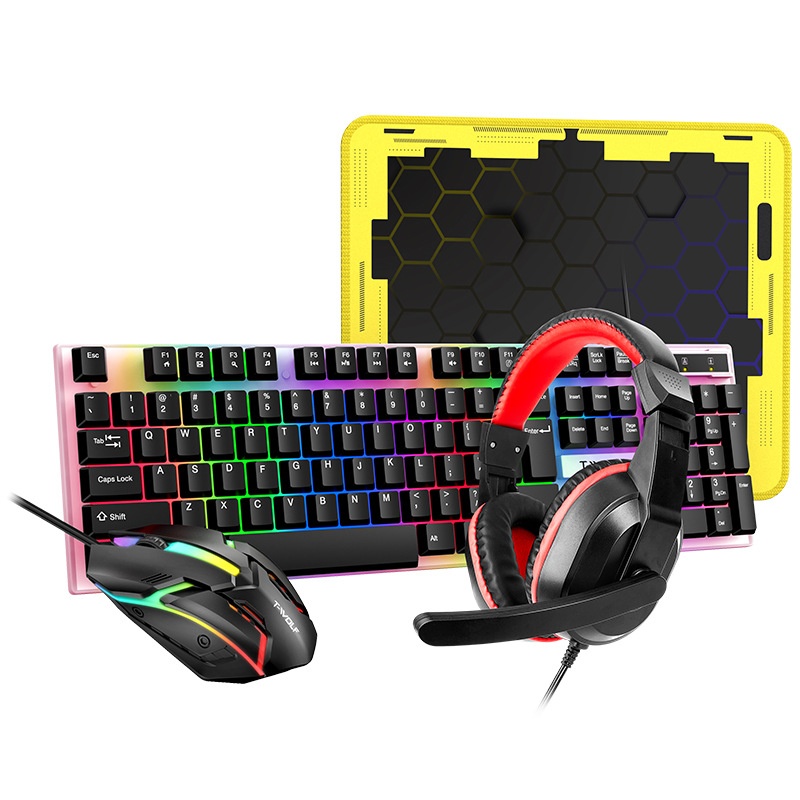 Spaans Russisch Toetsenbord La - Gaming Keyboard Mouse And Headset Combo recensie en prijs