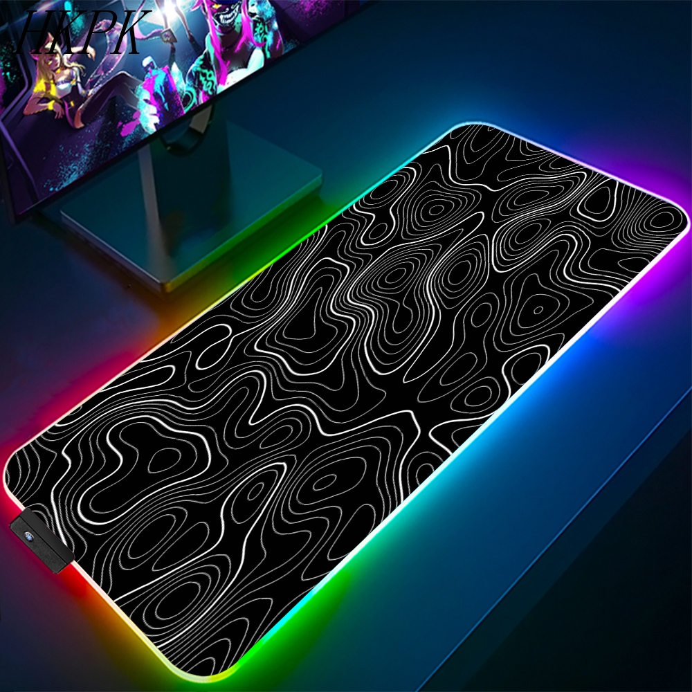 90x40cm Zwart-witte lijn RGB G - Gaming Keyboard No Rgb recensie en prijs