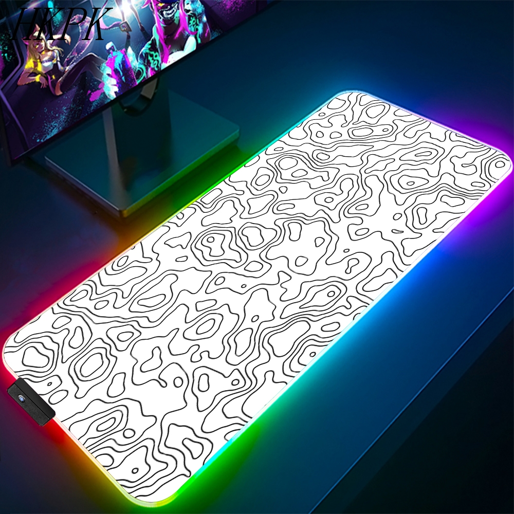 90x40cm Zwart-witte lijn RGB G - Gaming Keyboard No Rgb recensie en prijs
