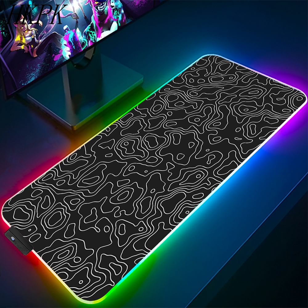 90x40cm Zwart-witte lijn RGB G - Gaming Keyboard No Rgb recensie en prijs