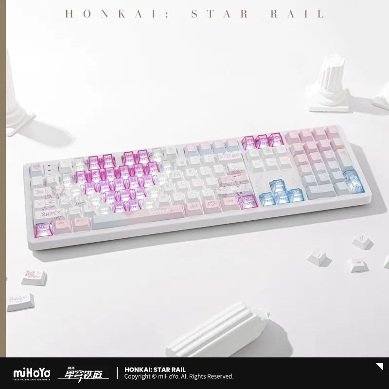 [Echte] miHoYo Game Honkai Sta - Gaming Keyboard Bluetooth recensie en prijs