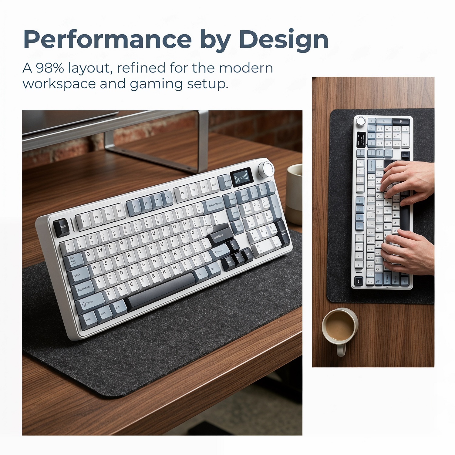 Nieuw AULA F99 Max Gasket mech - Gaming Keyboard Hot Swappable recensie en prijs