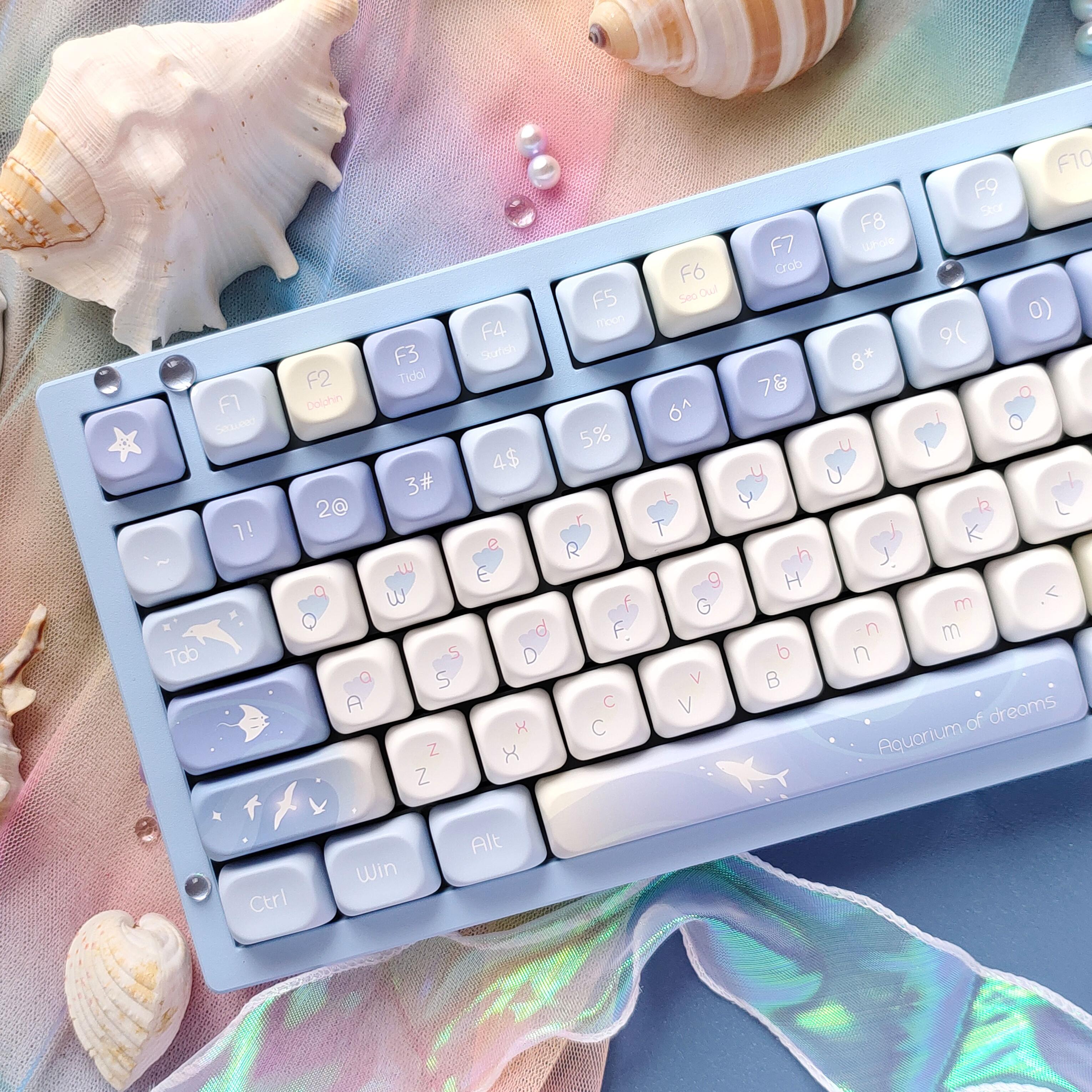Vijfzijdige Dye Sublimatie Key - Gaming Keyboard Blue recensie en prijs