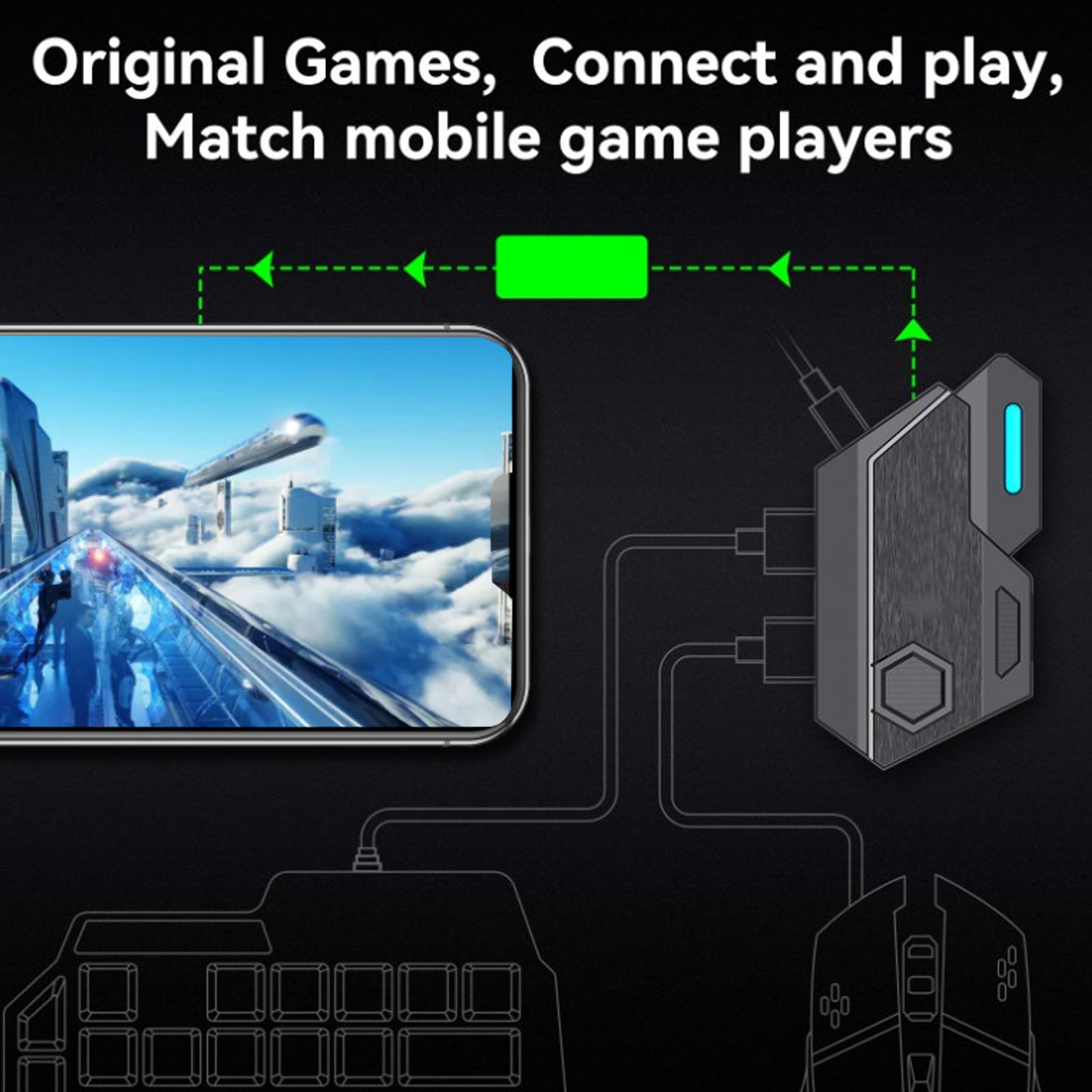 Mobiel gamecombopakket Bluetoo - Gaming Keyboard Bluetooth recensie en prijs