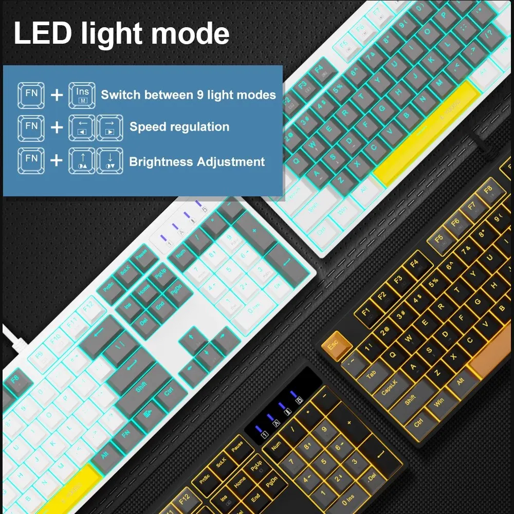 E-YOOSO Z14 USB Mechanisch Gam - Gaming Keyboard E Yooso recensie en prijs