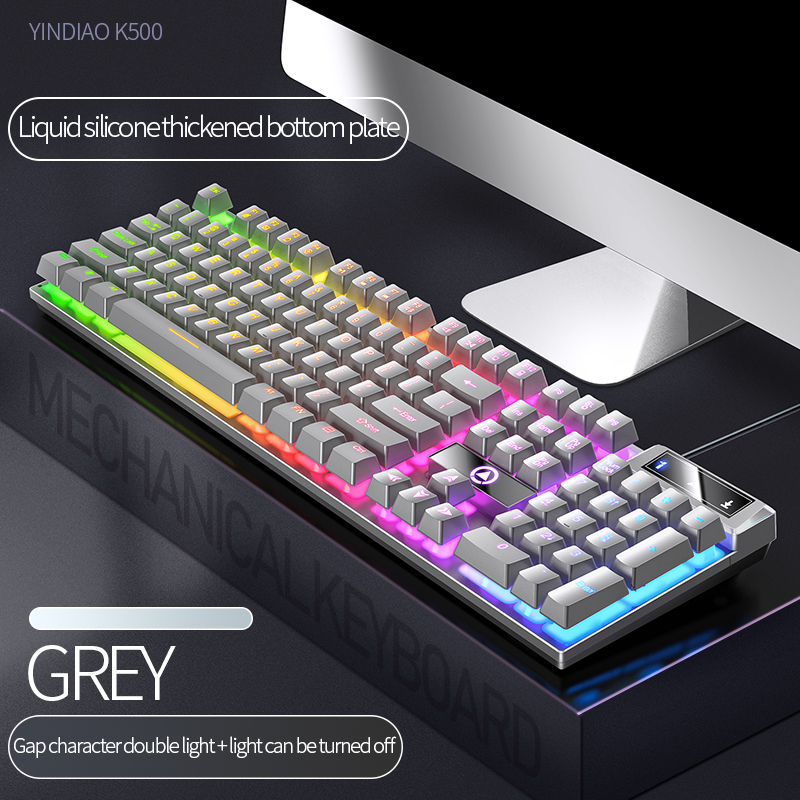 104-toetsen gamingtoetsenbord  - Gaming Keyboard And Mouse Set recensie en prijs