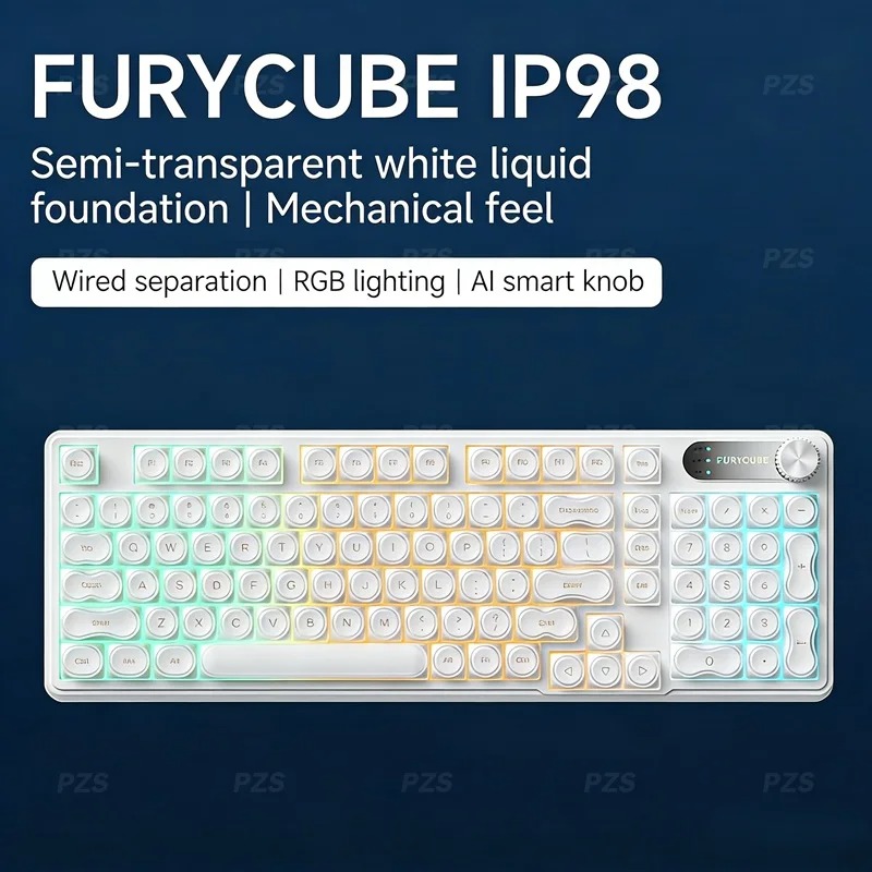FURYCUBE IP98 Bedraad toetsenb - Gaming Keyboard Ip98 recensie en prijs